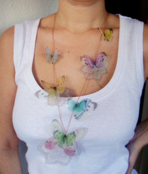 culturenlifestyle:Dainty & Exotic Butterfly Accessories by Derya AksoyIstanbul-based artist Dery