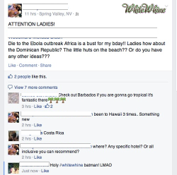 whitewhine:  My God…  White people are