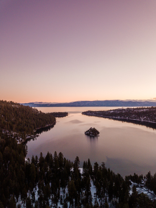 life on the road - driving through tahoe and nevada - january 2019