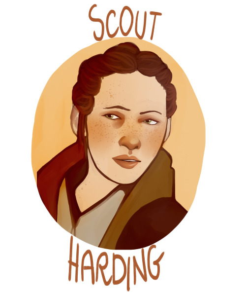 purgatoryjar: Scout Harding for PRESIDENT! Or, that time I get too attached to a secondary character