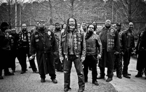 house-of-gnar:  Outlaw MC The oldest all black motorcycle club in the United States, originating in Detroit, Michigan in the late 1960’s.   Fuck yeah