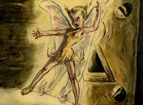 Peter Pan concept art by David Hall