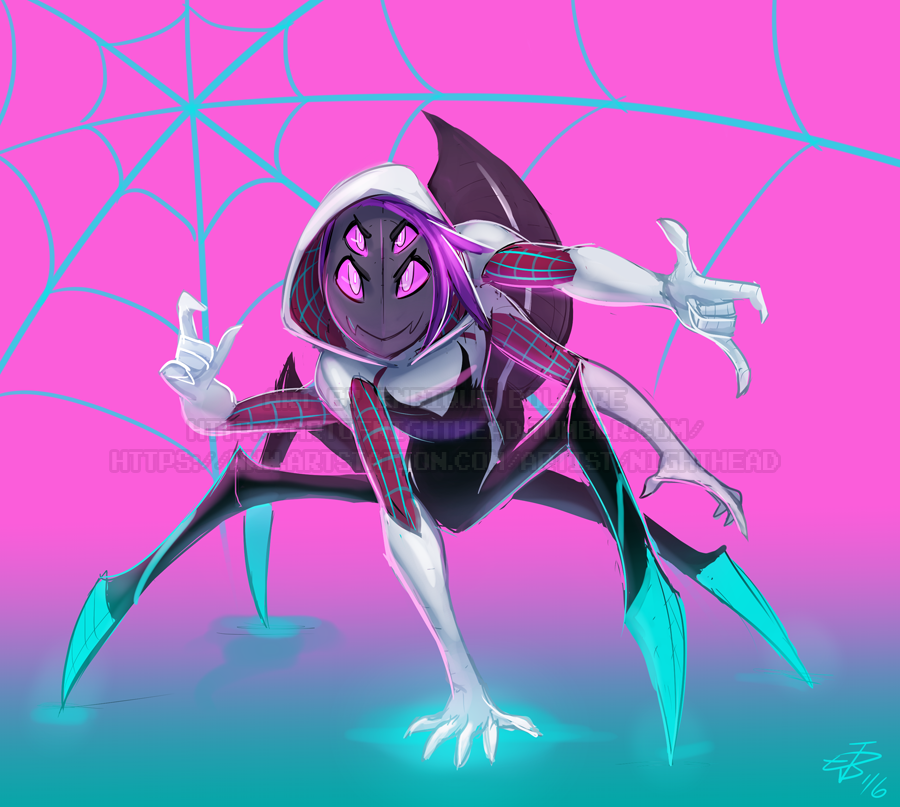 artofnighthead:   Spider Dougie.. Gewn? Spider Gewn Dougie?  Spoder Patreon Reward