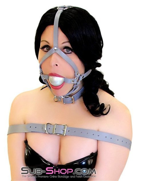 Gags, gags, gags! I love ‘em, especially ball gags!Halloween might be the perfect time to wear