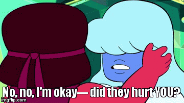 fusion-mom:  Oh how I adore Sapphire’s continued affirmation of Ruby’s worth.