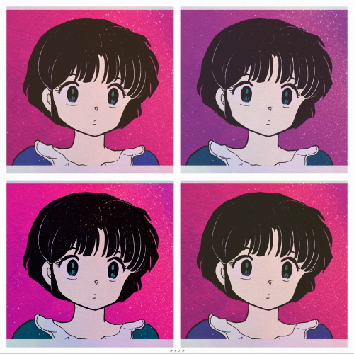 odioart:Rumiko Takahashi x Odio らんま 1/2  (Ranma ½) c o l o r f u l ©Shogakukan© OdioArt*She’s an ico