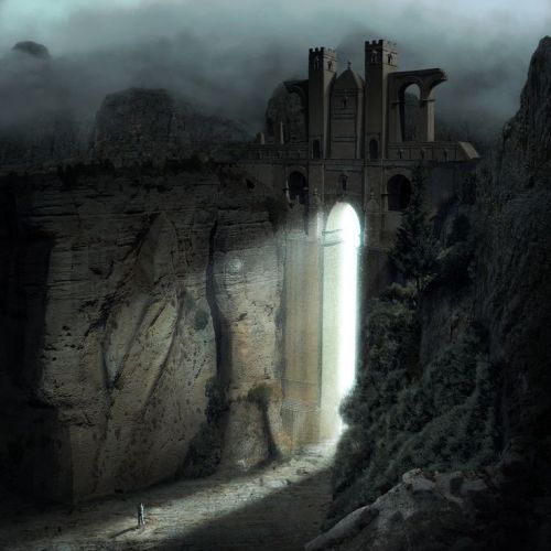 fantasy-art-engine-blog:At Oblivion’s Gate by Giuseppe Parisi 