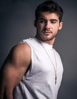 meninvogue:  Cody Christian photographed by Arthur Galvao for Bello Mag. Cody wears Top x Karla, necklace IceLink