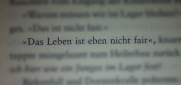 always-your-girl-xoxo:  &ldquo;Das Leben ist eben nicht Fair.&rdquo;