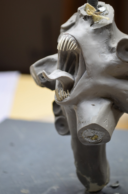 I didn’t like the mouth of my octopus, so I started over. Also, I finished the hair. Yay! And 