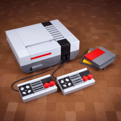 Retrogamingblog:  Lego Nes By Chris Mcveigh