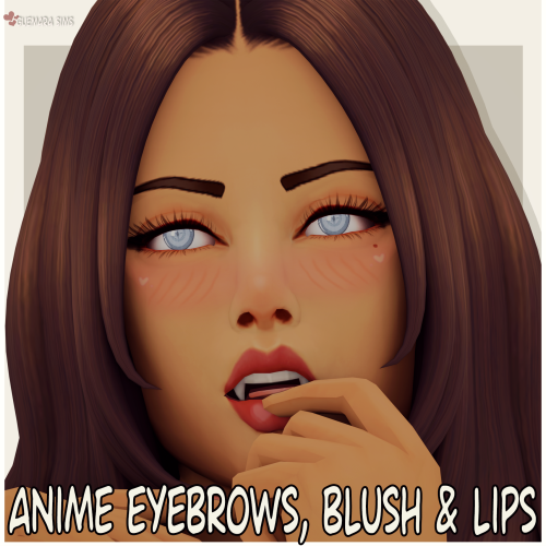 Introducing My Anime Genetics Set For Sims 4! Dive Into The Captivating World Of Anime-inspired Beauty