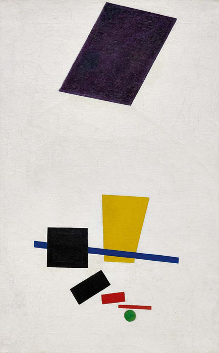 loving these works by kazimir malevich! painterly realism of a football player in the 4th dimension,