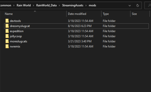 Hmmmi Copy And Pasted The Dms Folder In The Rw Mods Now!AND GREAT NEWS!!!IT DIDN'T MESS UP THE MOD IN