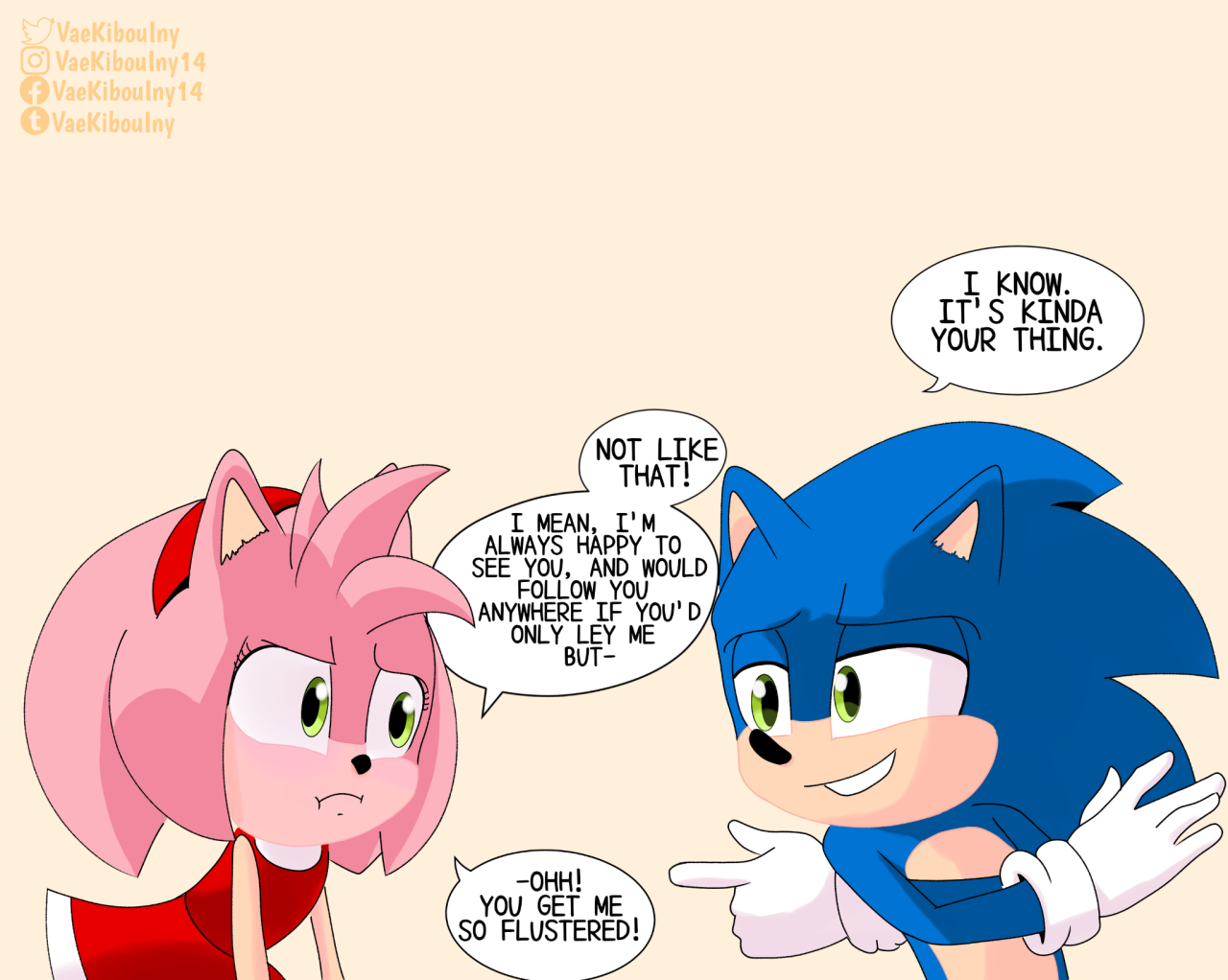 VaeKibouIny — Sonic x Amy but movie version! 🎢🦔🦔🎡 this is my