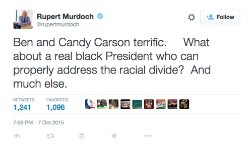 What exactly is a “real” black president? Rupert apologized this morning. 