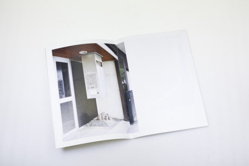 Dummy for Jardins de béton (2012-2014). 60 pages, 16x23 cm. Inside printed on Olin regular na