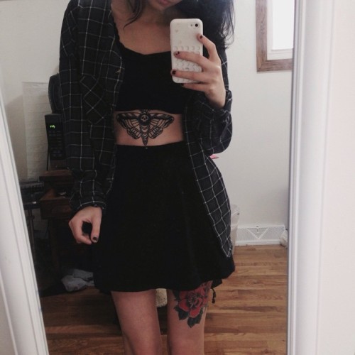hatelyn:  it was so hard to try to find an outfit that wasn’t super revealing and would show off both of my tattoos bye