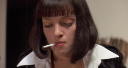 666darko:  &ldquo;Why do we feel it’s necessary to yak about bullshit in order to be comfortable?&rdquo; Pulp Fiction (1994) dir. Quentin Tarantino 