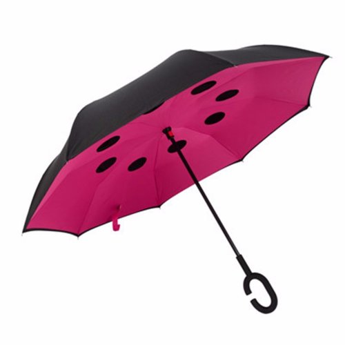 purple-hyacinth:Windproof Double Layer C-Handle Sun Rain UmbrellaFlash Deal up to 60% off!   Discoun