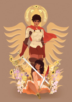 mairithetree:  Casca. Belongs to Mairi. Berserk had been in my head for quite a long time now, the Eclipse arc marked me a lot. I don’t know to what point I’ll keep reading this manga but it keeps fascinating me. The characters, the storytelling,