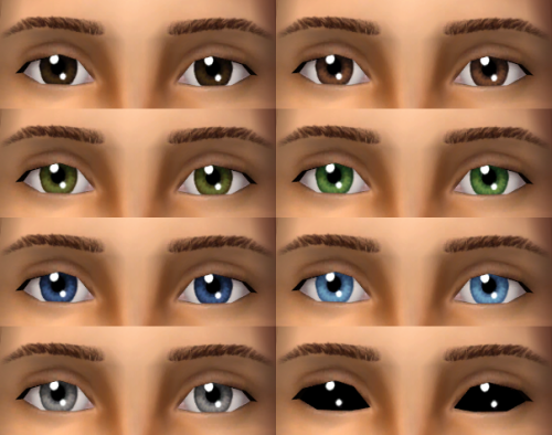 @moonfairesims Maxis But Better Eyes Edit