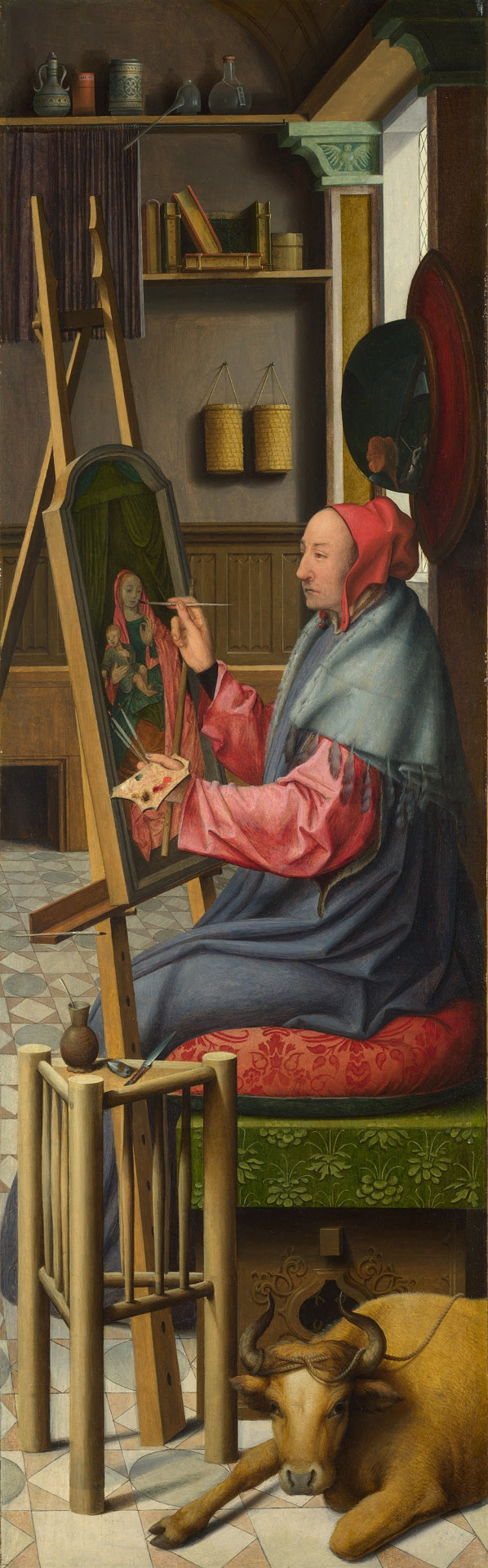 koredzas: Follower of Quinten Massys (1466 - 1530) - Saint Luke Painting the Virgin