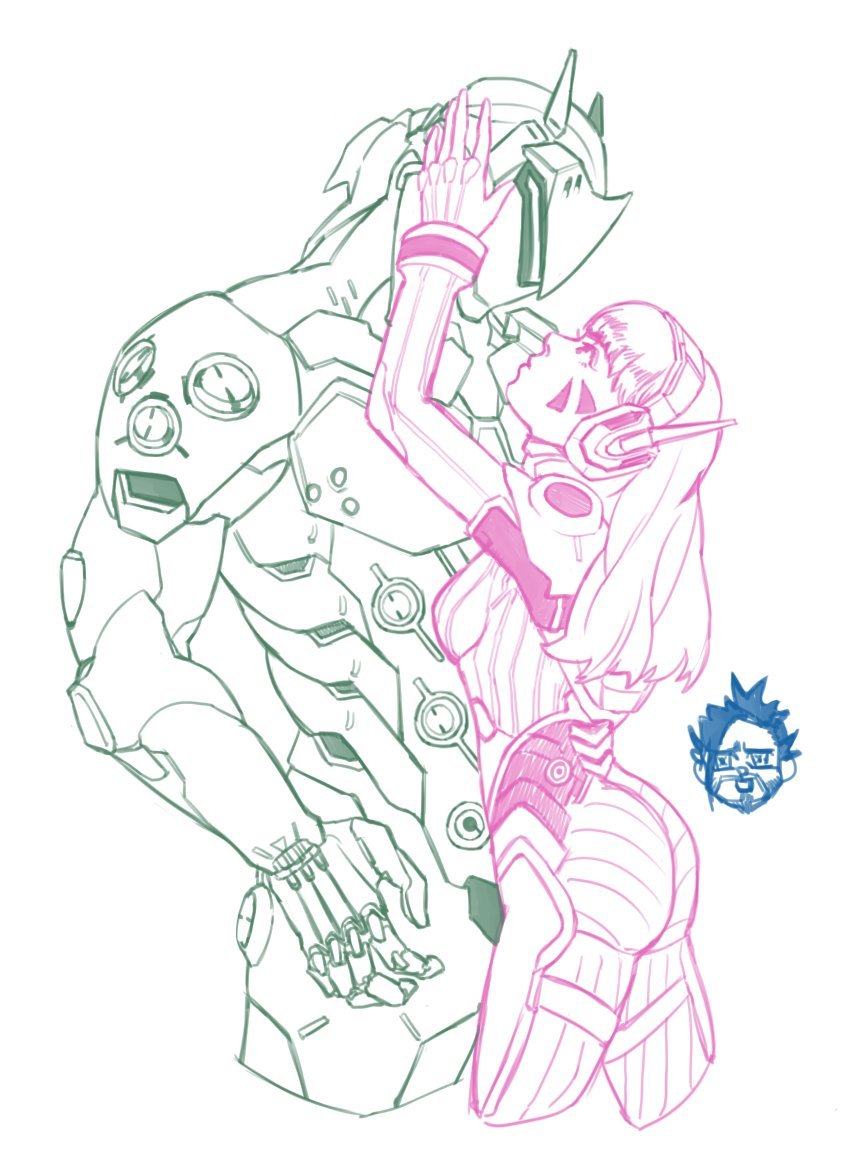 overwroughtfan:  by _echosierra on twitter. Well D.Va is quite the technophile, isn’t