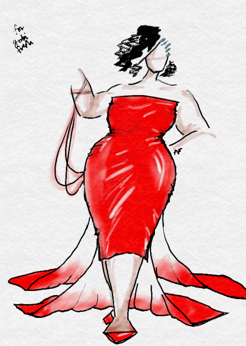 Wet Vinyl . Inspired By My Own Dress . For @gabifresh