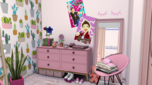 The Sims 4: PINK ROOMName: Pink Room§ 7.510Download in the Sims 4 GalleryOriginID: modelsims4Pl