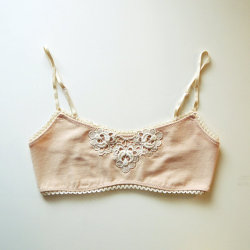 littlealienproducts:  Cotton Cami Bralette // ุ 