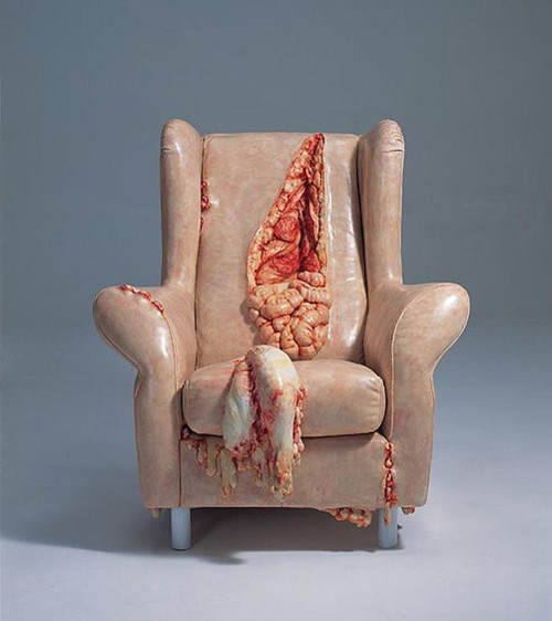 thegregorythomas: controversial gore sculptures by Chinese artist Cao Hui