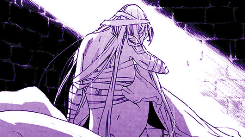 Noragami 89-2 | Bishamon’s AwakeningI want to treasure himI don’t want to lose himI want