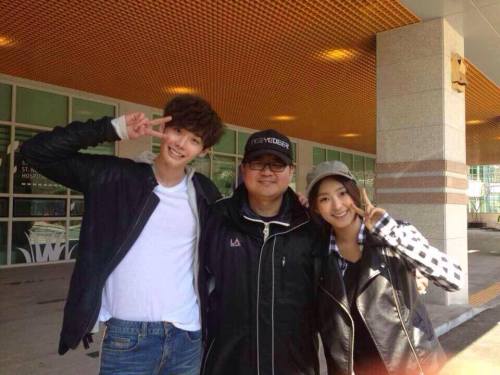 mightysistar:Behind the scenes of Doctor Stranger @MaBora18,YoonBora_TH