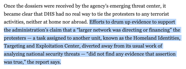 afloweroutofstone:Homeland Security Admits It Tried to Manufacture Fake Terrorists