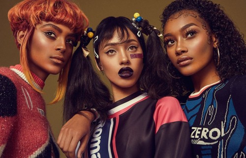 global-fashions:Alécia Morais, Cheyenne Carty & Sahara Lin - “Crazy Sexy Cool”photos Shxpirstyli