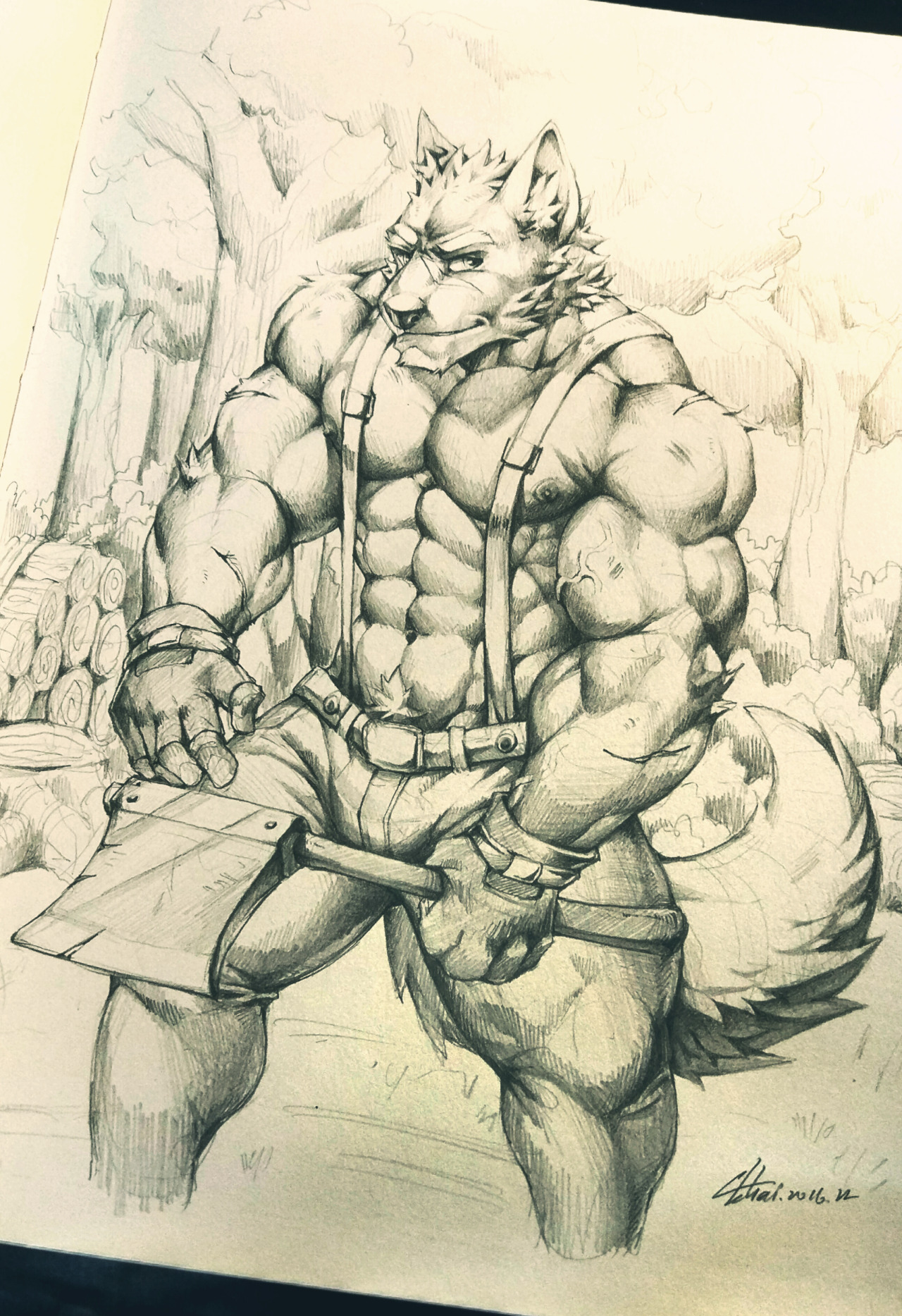 canynekhai:  The Lumberjack Kawé come up to celebrate at the end of this year! 