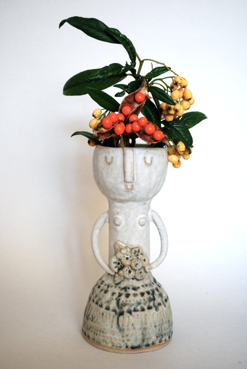 atelierstella: Atelier Stella. Little flower lady vase. no.1 