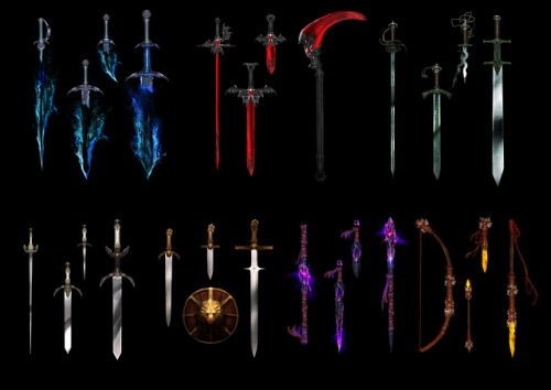 sketch-a-bsinthe:phew that’s a lot of swords! In HD and with names here: www.artstatio