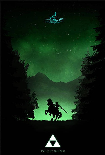 retrogamingblog - Twilight Princess Posters made by Patrick...