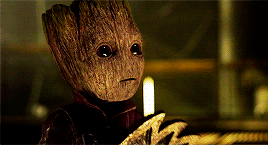 greenarrow:I am Groot! – What’s that?He says “Welcome to the frickin’ Guardians of the Galaxy,” only he didn’t use frickin.