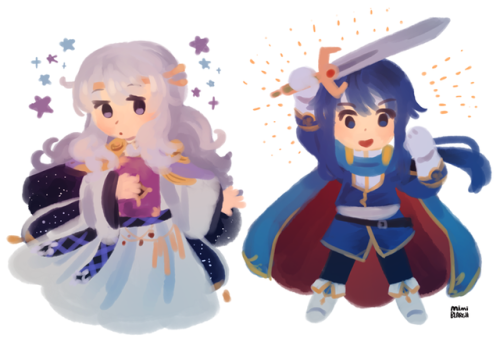 More fire emblem stuff that I don’t think I’ve posted here yet!Last two are zine works!