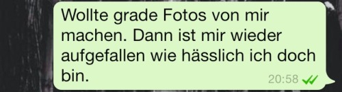 Überschätzen das,waswir haben.