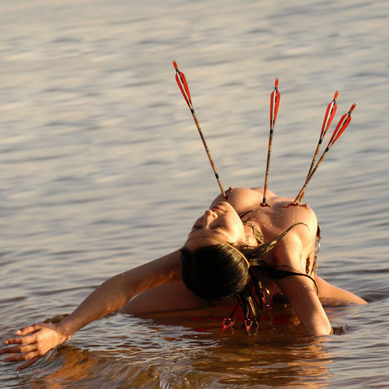 eroticmacabre:  Arrowed amazon by kanvotsir 