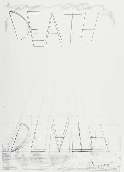 Bruce Nauman - Eat / Death, 1973