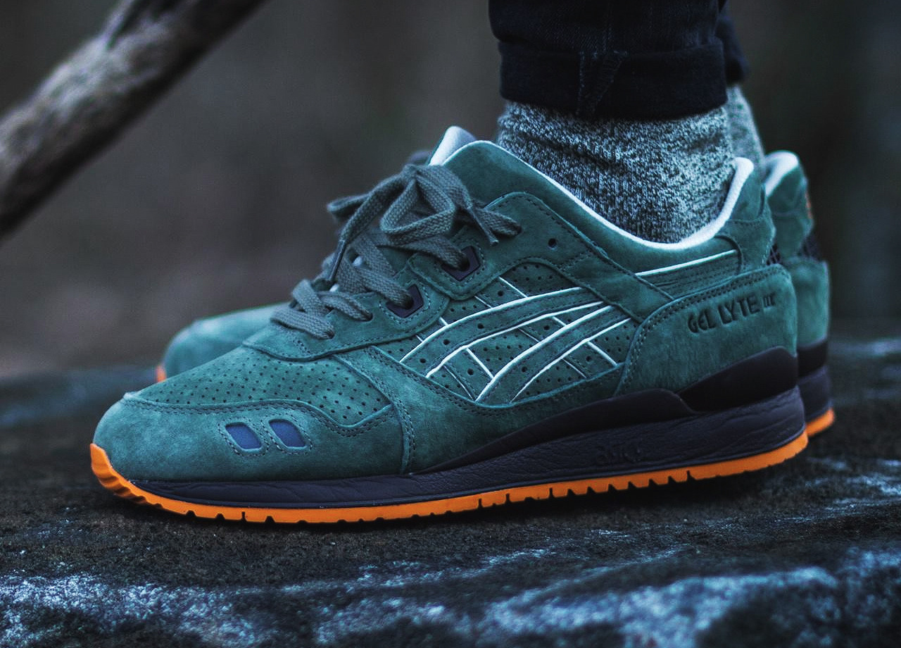 ronnie fieg x asics gel lyte iii militia