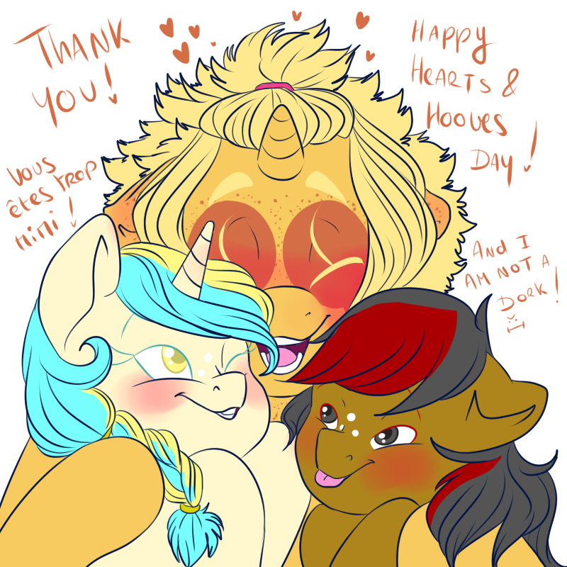 ask-the-french-olive:Mod : “ Olive loves kids. =w =  Thank you for the card ! “x3