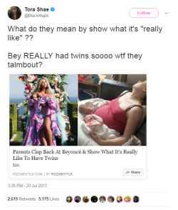 eroticallyyou:  the-real-eye-to-see:  Why do these people always attack in any circumstances?  Even if Bey is full of herself… SHE DESERVES IT 😂😂😂And we need positive images so fuck them