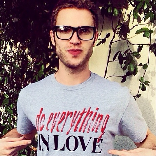 This is Mr. Shane Bitney Crone modeling today’s newest shirt from Sevenly to support #loveislouder. Available this week only at www.sevenly.org/louder
Don’t forget to follow Love is Louder on Instagram - @loveislouderpics