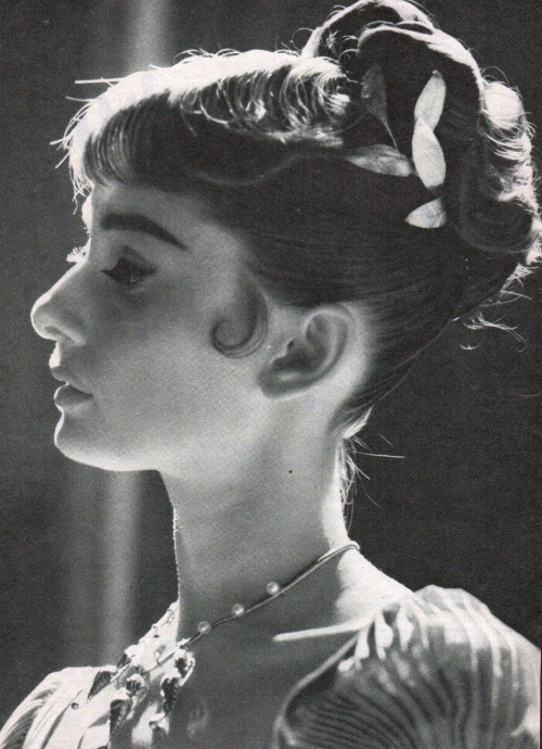 lostinhistorypics - Audrey Hepburn photographed by Per Olow on...